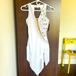 Ballroom Latin Rhythm dance Figure Skating dress costume BRAND NEW